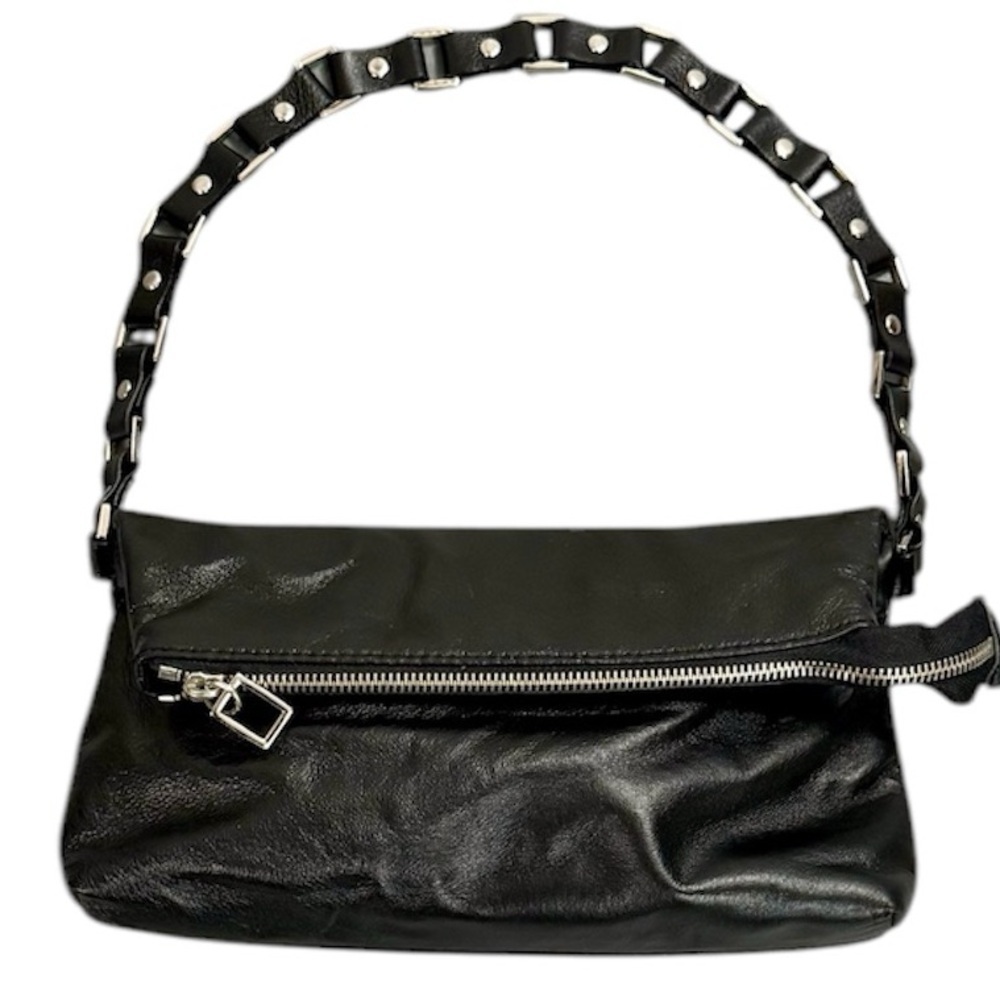 Wilsons Leather Black Shoulder Bag